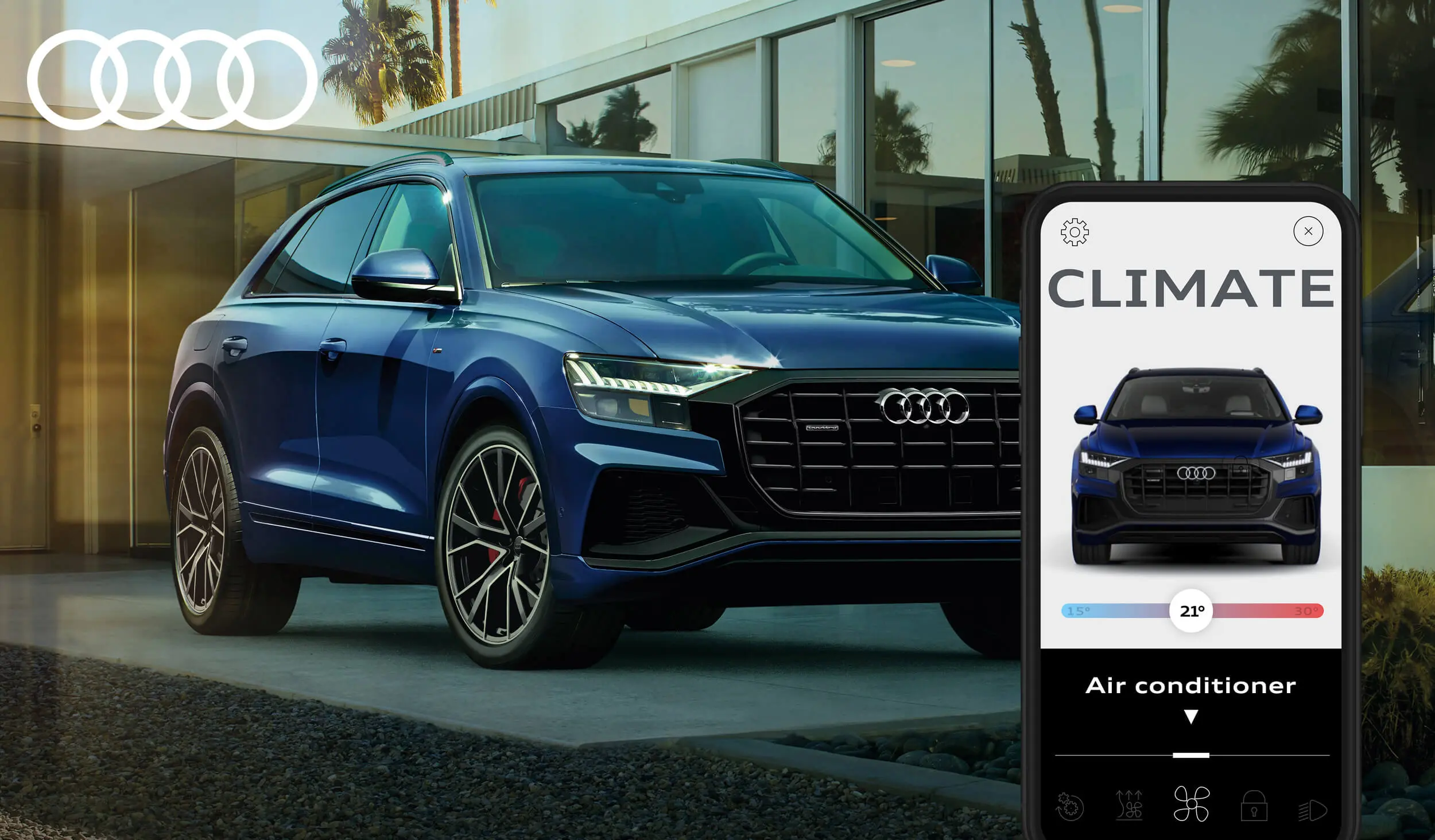 Image principle du projet Audi Q8 App